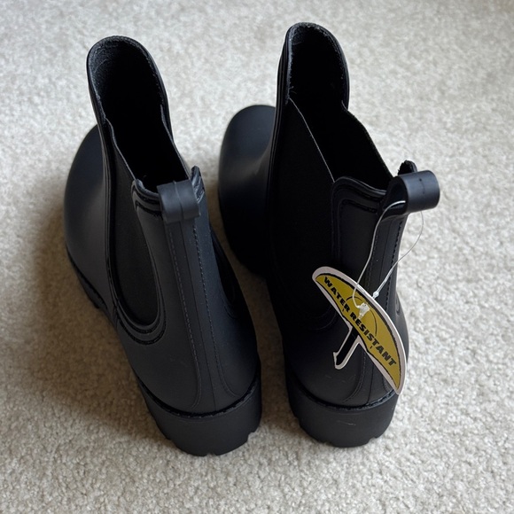 Jeffrey Campbell Black Winter & Rain Boots - Picture 3 of 5